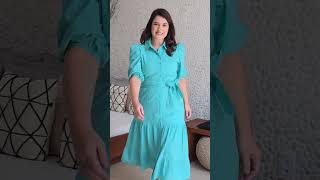 Moda Evangélica Vestido Midi Feminino Qual Usaria?