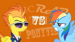 Epic Rap Battles Of Ponyville Spitfire Vs Rainbow Dash