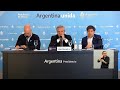 Conferencia de prensa del presidente Alberto Fernández desde...