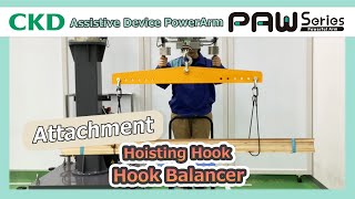 Attachment Hoisting Hook Hook Balancer Powerarm Paw Series