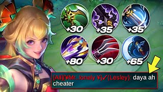 ENEMY SAID I'M CHEATER BECAUSE OF THIS BUILD!! | WANWAN CRIT! (new meta?)