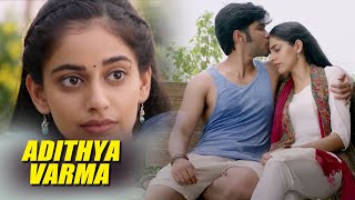 Dhruv Vikram And Banita Sandhu Kissing Scene Adithya Varma Movie Scene B4U