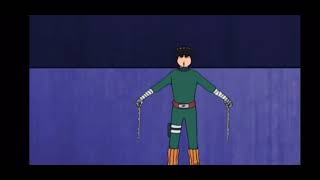 Rock Lee Takes Of His Weights Edit