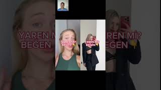 Kim Daha İyi Yapmış? Yaren Alaca - Ceren Yaldız Yeni Tiktok Videosu Paint The Town Red