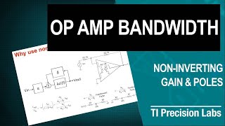 Bandwidth - Non-inverting gain & poles