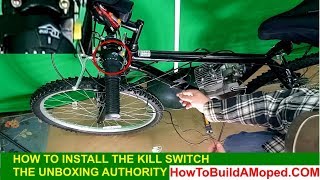 How to Install The Kill Switch How To Build a Motorized Bicycle Part 11