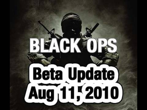 Black Ops Beta Update