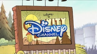 Disney Channel España: Gravity Falls (Cortinilla Genérica 3 - Nuevo Logo 2014)