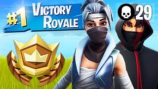 Winning in Duos!! // Pro Fortnite Player // 2100 Wins (Fortnite Battle Royale Gameplay)