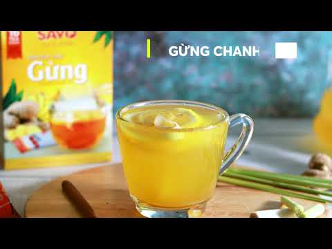 Cách làm trà gừng hòa tan