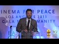 Cinema For Peace Foundation 2013 Gala For Humanity