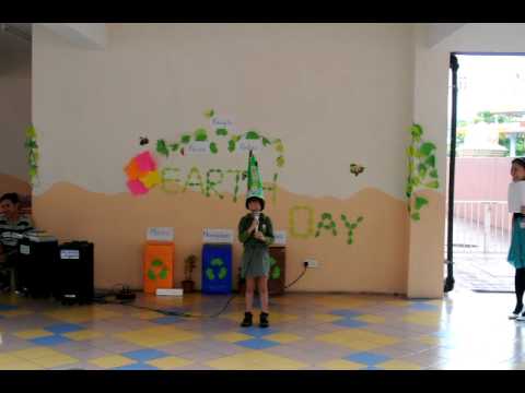 Jadyn Singing 'If You Are Happy' @ REAL Kids Earth Day Celebration April 