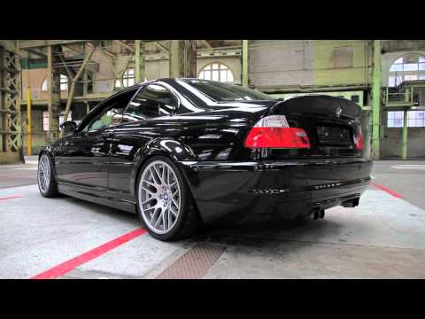M3 CSL with custom made exhaust