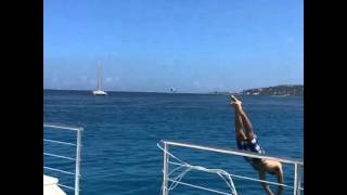 Take The Plunge On The Island Routes Reggae Family Catamaran Cruise