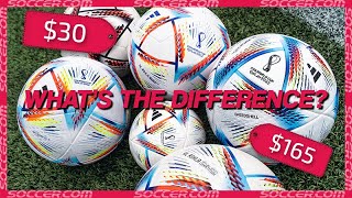 2022 World Cup Ball Differences Explained Adidas Al Rihla Collection