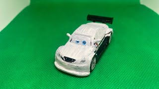 Disney Pixar Cars 2 Diecast Ernie Tireshift American Racer Number 77