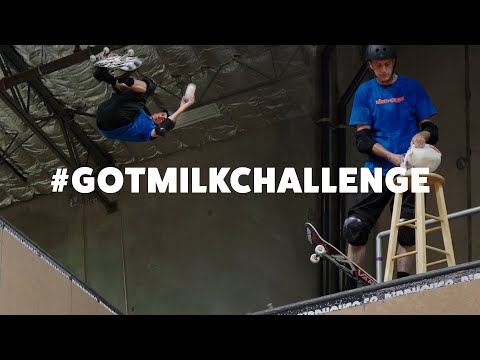 Tony Hawk's Got Milk Challenge - 540 on a Skateboard