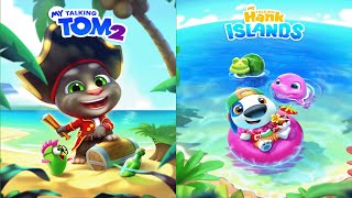 My Talking Tom2 Vs My Talking Hank Islands Adventure And Cuteness Ep4540