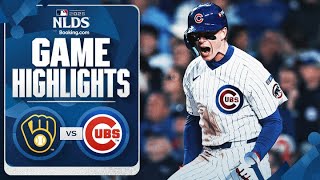 Brewers Vs. Cubs Nl Division Series Game 3 Highlights 10825 Mlb Highlights