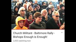 Remarks at Church Militant "Enough is Enough" Prayer Rally and Conference
