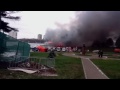 Video Пожар на Речном вокзале