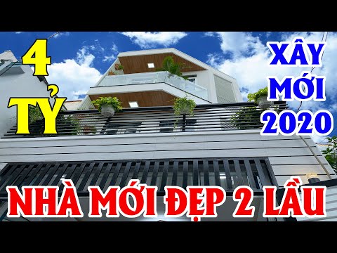 Bán nhà Gò Vấp 2020 | Nhà đẹp 2 lầu 4x10 thiết kế đẹp giá chỉ 4 tỷ