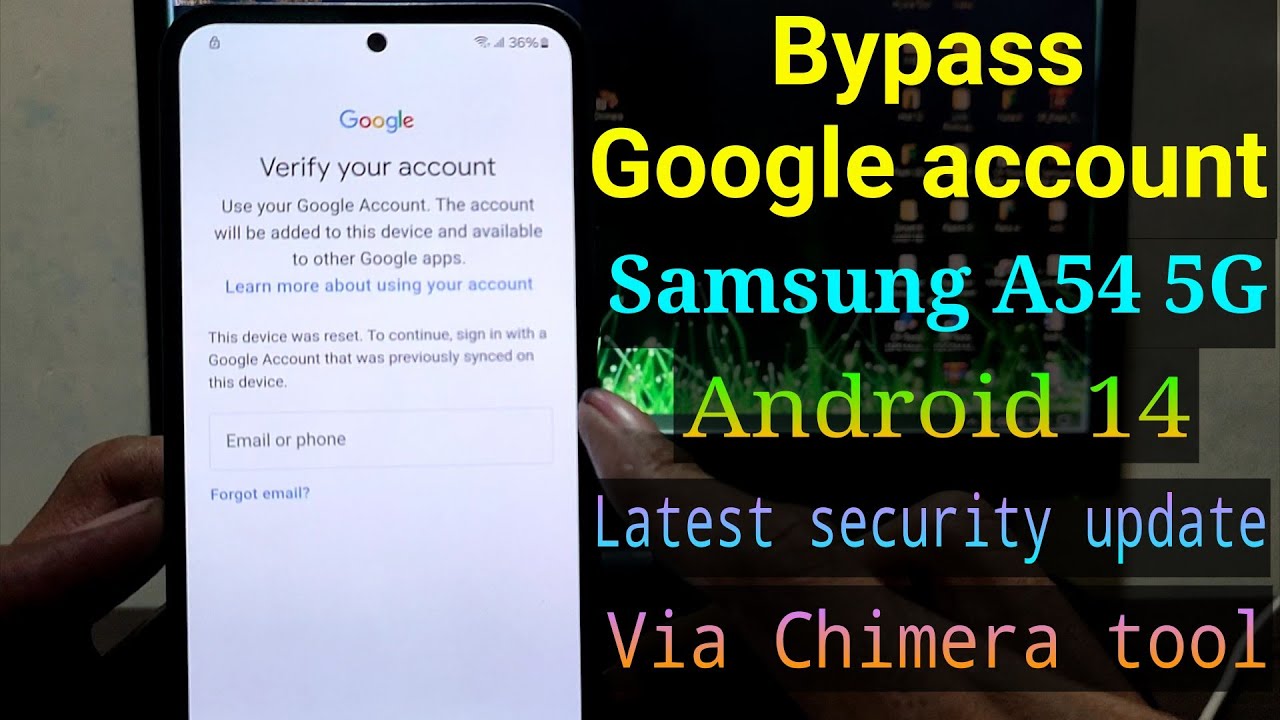 Samsung A54 Google account bypass || FRP Bypass Samsung Samsung A54 Google account bypass || FRP Bypass Samsung