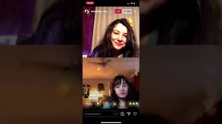 Ece Yaşar Ile İrem Altuğ Canlılive Yayın İnstagram 16.01.2021