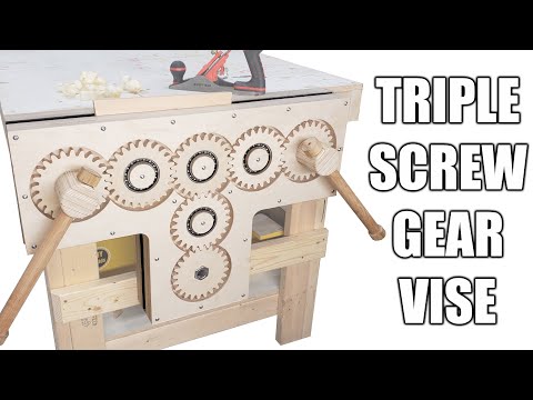 Triple Screw Gear Vise