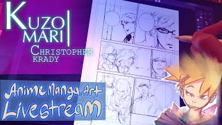 Drawing New Mech Manga On ipad pro 12.9 - Clipstudio - Anime Manga Stream and Sketch