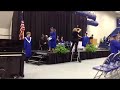 Ashley's graduation walk