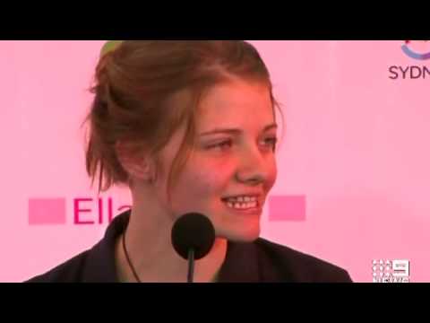 Jessica Watson a 16yearold Australian teen crossed the finish line of a 