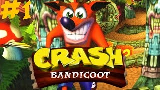 Lets Play Crash Bandicoot Ps1 Part 1