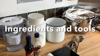 Rene Campbell - Making Seitan Wheat Gluten - Meat Free Vegan Protein Source