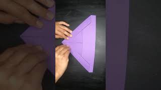 Paper airplane glider that flies forever - [ New Folding Tutorial ]