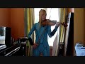 Lara/Samus plays Ending theme from Metroid on violin ZERO SUIT