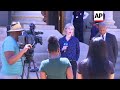 Departures from court in Pistorius appeal case