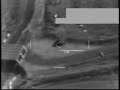 Video from a U.S. military airstrike against ISIL Humvee near the Mosul Dam