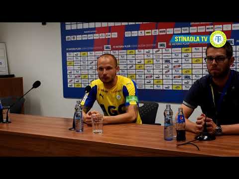 Tiskov konference Tome Vondrka po utkn v Plzni (19.5.2018)