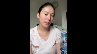 Live Tiktok Kirei Tanimoto Baju Putih Nerawang