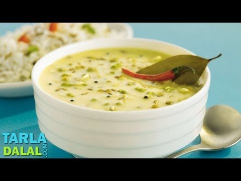 Sprouts Kadhi by Tarla Dalal