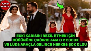Eski̇ Karisini Rezi̇l Etmek İçi̇n Düğüne Geti̇rdi̇, Ama O 2 Çocuk Ve Lüks Araçla Geli̇nce İnanamadi