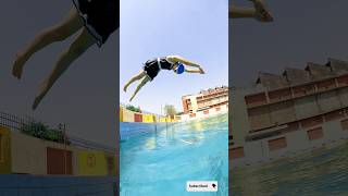 Girl Diving Practice With Sabhyata - Swimming Tips
