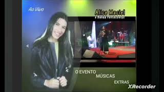 Dvd Alice Maciel E Banda Pentecostal Ao Vivo 2006 Menu Do Dvd