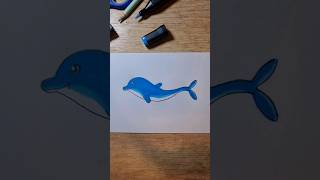 Draw Dolphin #Springonshorts