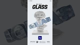 Make Hyper Real 3D Gl Typography In After Effects