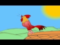Cock-a-doodle-doo - English Nursery Rhymes - English Cartoon Nursery Rhymes