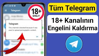 Telegram Nasıl Açılır Tüm 18+ Kanal 2023 ||