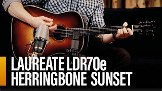 Brand New Alvarez Ldr70E Herringbone Sunset 12 Fret Dreadnought
