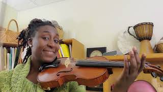 Ms. Smith Plays the D major scale for violin and viola